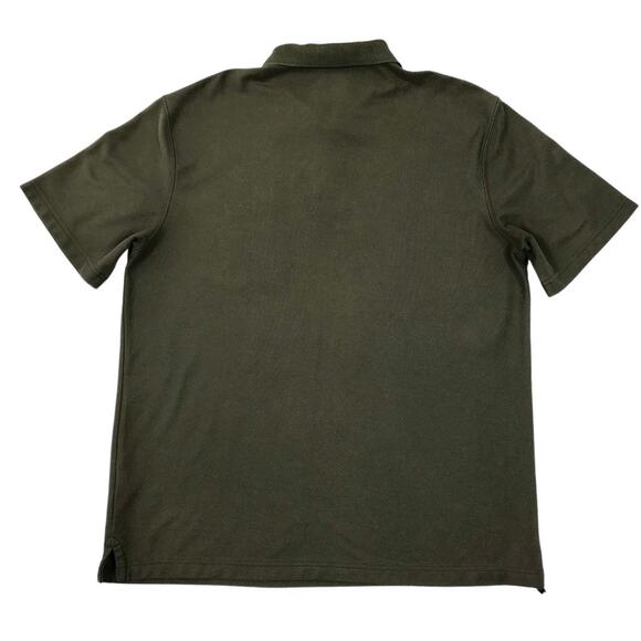 CARHARTT Polo Shirt Men L Olive Gren Original Fit Pocket Comfy Workwear Outdoor - Picture 3 of 9
